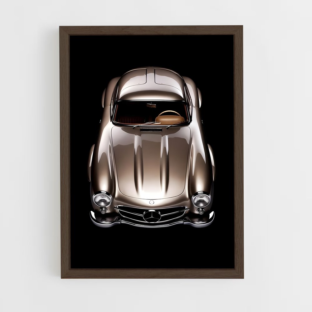 Poster superbe SL Gullwing – affiche Mercedes (vue 5)